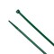 South Main Hardware Cable Tie, 11 in L, 3 in Max Bundle Dia., Dark Green, Nylon, 75 lb Strength, 100 PK 220166 - alternate 1